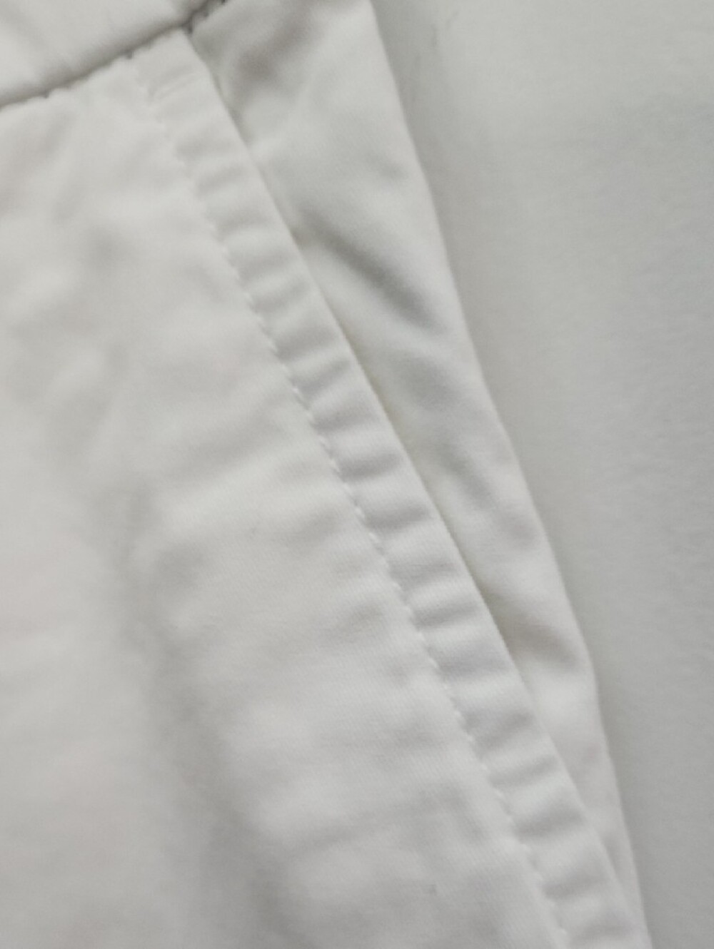 Tommy Hilfiger Women's White Roll Cuff Chinos - Picture 4 of 6
